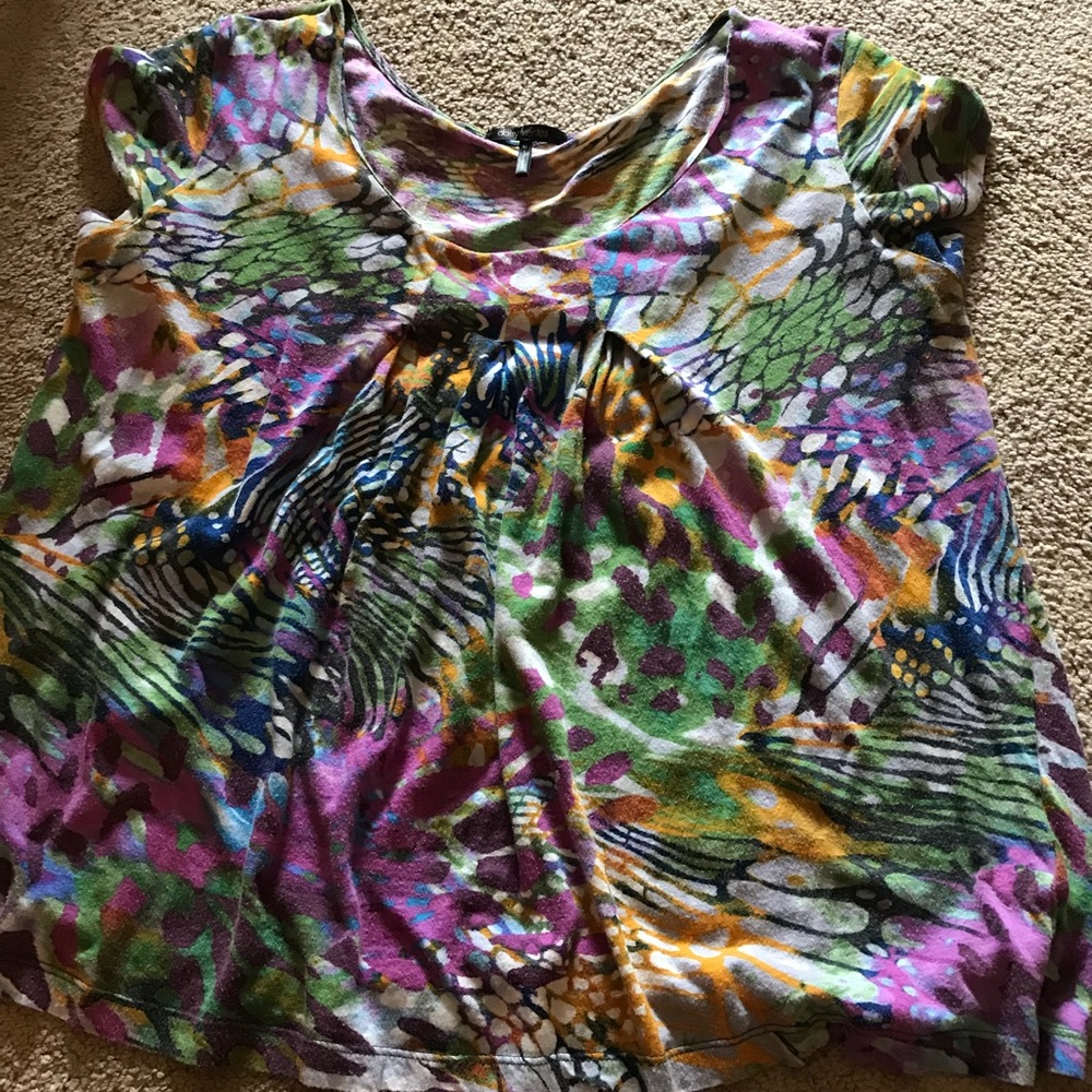 Multi colored top